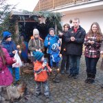 Zdobení stromečku 2013